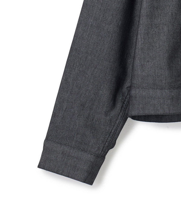 メッシュデニムトラッカージャケット〈ストレッチ・軽量・ハンドウォッシャブル・通気性〉 詳細画像 7