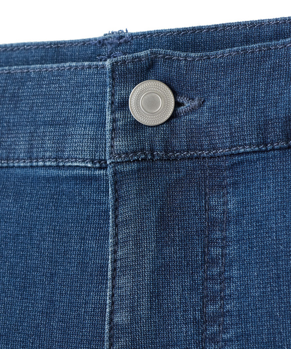 メッシュデニムカーブパンツ〈ストレッチ・軽量・ハンドウォッシャブル・通気性〉 詳細画像 1