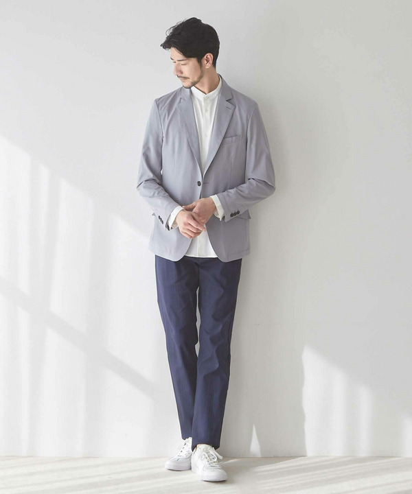 ハイパーストレッチヘリンボンパンツ＜スーパーストレッチ・ハンドウォッシャブル＞ 詳細画像 12