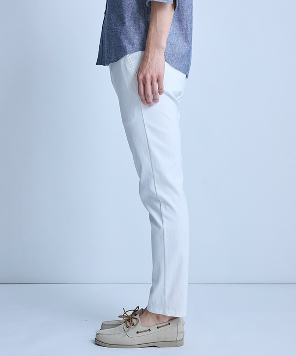 ハイパーストレッチヘリンボンパンツ＜スーパーストレッチ・ハンドウォッシャブル＞ 詳細画像 2