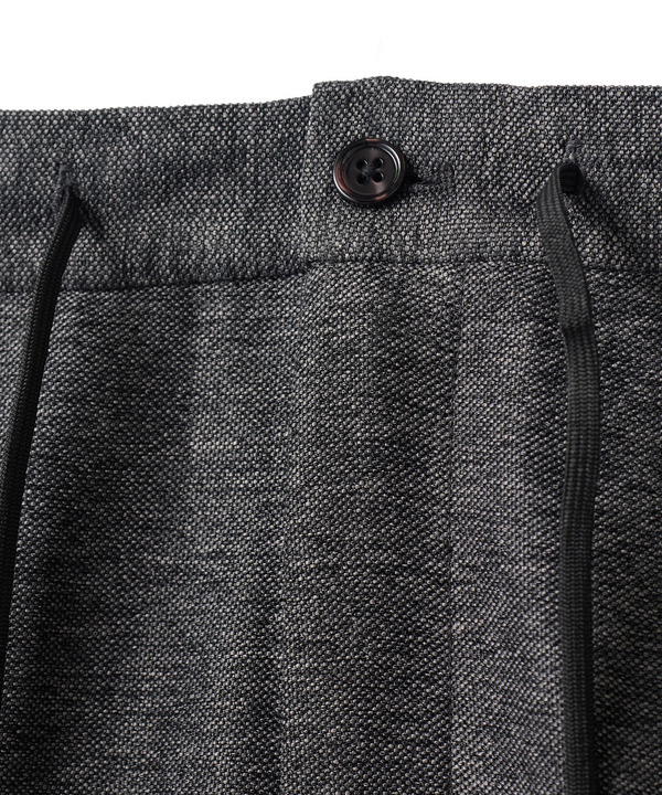 【セットアップ対応】カラミ織りスラックス〈通気性〉 詳細画像 10