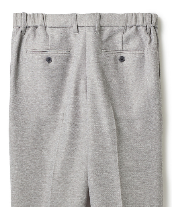 【セットアップ対応】カラミ織りスラックス〈通気性〉 詳細画像 15