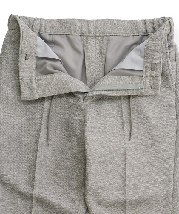 【セットアップ対応】カラミ織りスラックス〈通気性〉 詳細画像 16