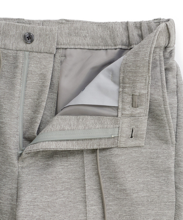 【セットアップ対応】カラミ織りスラックス〈通気性〉 詳細画像 17