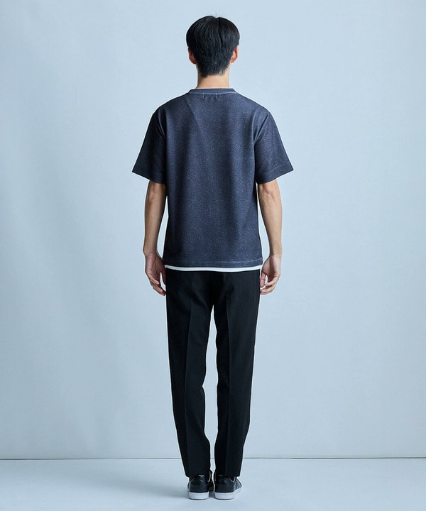 【洗える/ストレッチ】テックチリメンスリムイージースラックス 詳細画像 9