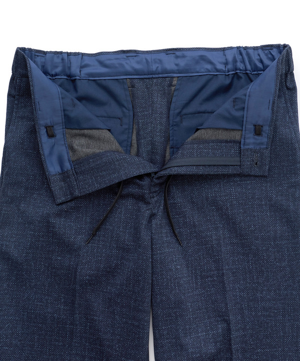 【セットアップ対応】プリントポンチスリムイージースラックス＜ストレッチ・ハンドウォッシャブル・接触冷感＞ 詳細画像 11