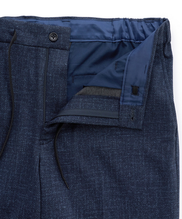 【セットアップ対応】プリントポンチスリムイージースラックス＜ストレッチ・ハンドウォッシャブル・接触冷感＞ 詳細画像 12