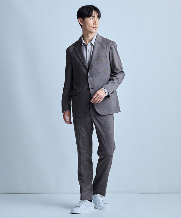 【セットアップ対応】プリントポンチスリムイージースラックス＜ストレッチ・ハンドウォッシャブル・接触冷感＞ 詳細画像 18