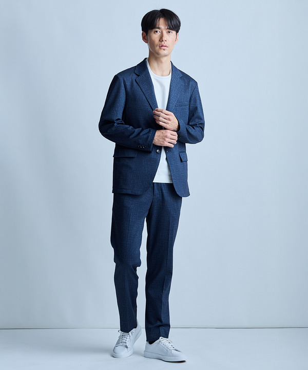 【セットアップ対応】プリントポンチスリムイージースラックス＜ストレッチ・ハンドウォッシャブル・接触冷感＞ 詳細画像 22