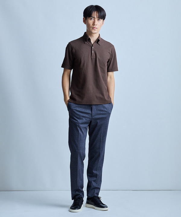 【セットアップ対応】プリントポンチスリムイージースラックス＜ストレッチ・ハンドウォッシャブル・接触冷感＞ 詳細画像 23