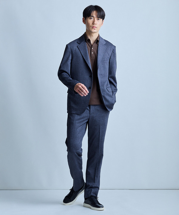 【セットアップ対応】プリントポンチスリムイージースラックス＜ストレッチ・ハンドウォッシャブル・接触冷感＞ 詳細画像 26