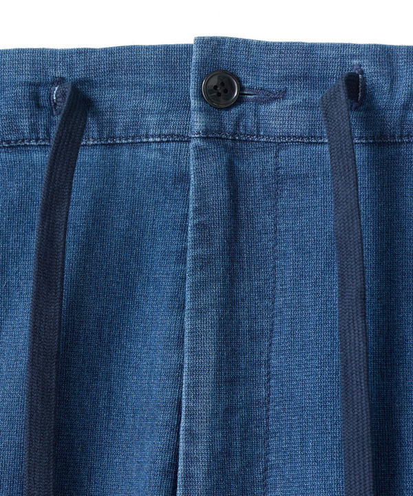 メッシュデニムイージーパンツ〈ストレッチ・軽量・ハンドウォッシャブル・通気性〉 詳細画像 1