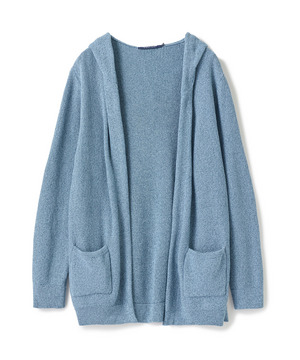 ドライタッチニットパーカ〈ストレッチ・ハンドウォッシャブル・通気性〉