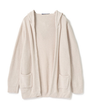 ドライタッチニットパーカ〈ストレッチ・ハンドウォッシャブル・通気性〉