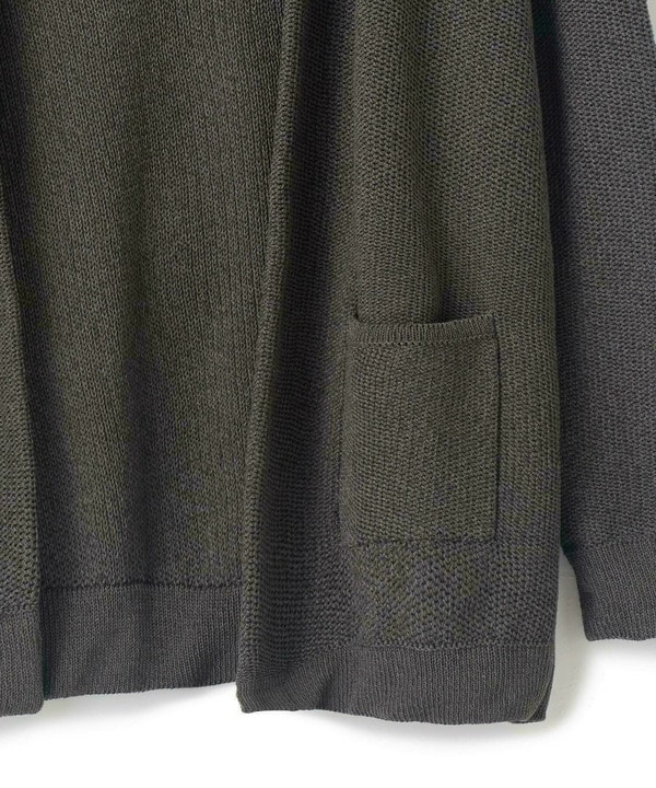 ドライタッチニットパーカ〈ストレッチ・ハンドウォッシャブル・通気性〉 詳細画像 12