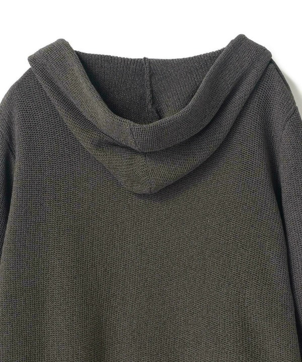 ドライタッチニットパーカ〈ストレッチ・ハンドウォッシャブル・通気性〉 詳細画像 16