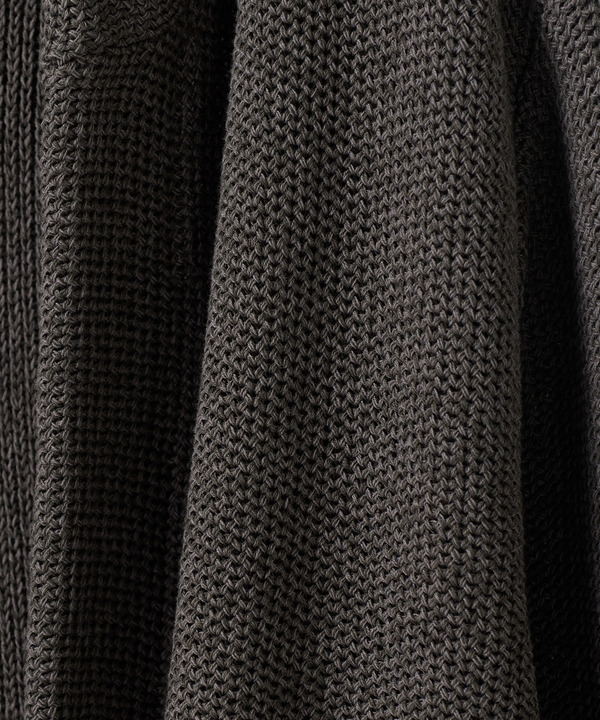 ドライタッチニットパーカ〈ストレッチ・ハンドウォッシャブル・通気性〉 詳細画像 3