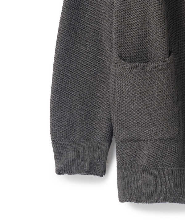 ドライタッチニットパーカ〈ストレッチ・ハンドウォッシャブル・通気性〉 詳細画像 6