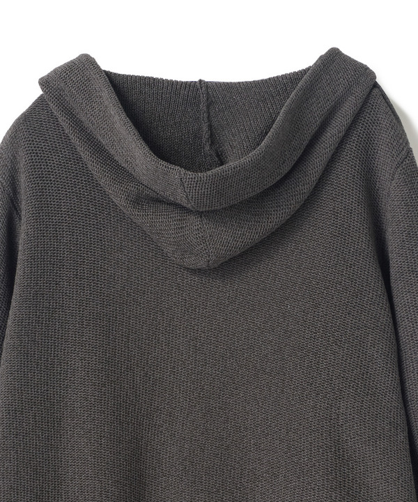 ドライタッチニットパーカ〈ストレッチ・ハンドウォッシャブル・通気性〉 詳細画像 9