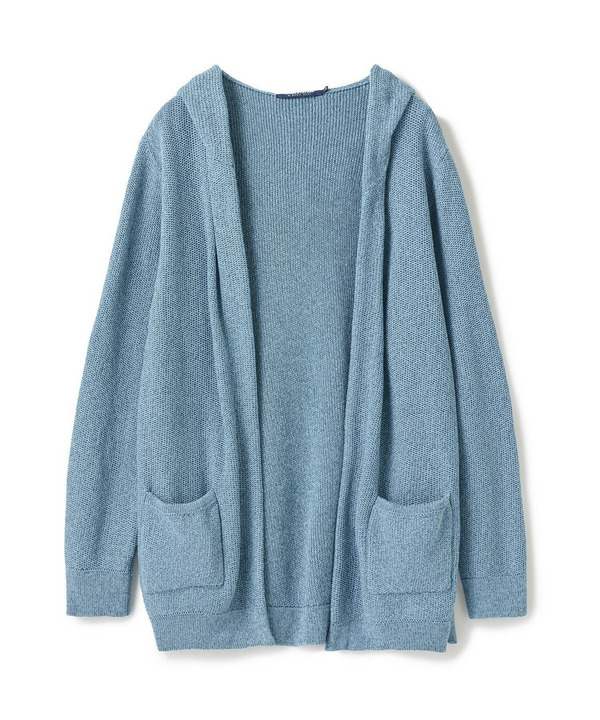 MVSニットパーカ 詳細画像 サックスブルー 1