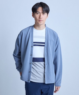 【WEB限定】ストレッチリップルカーディガン＜ストレッチ・マシンウォッシャブル＞