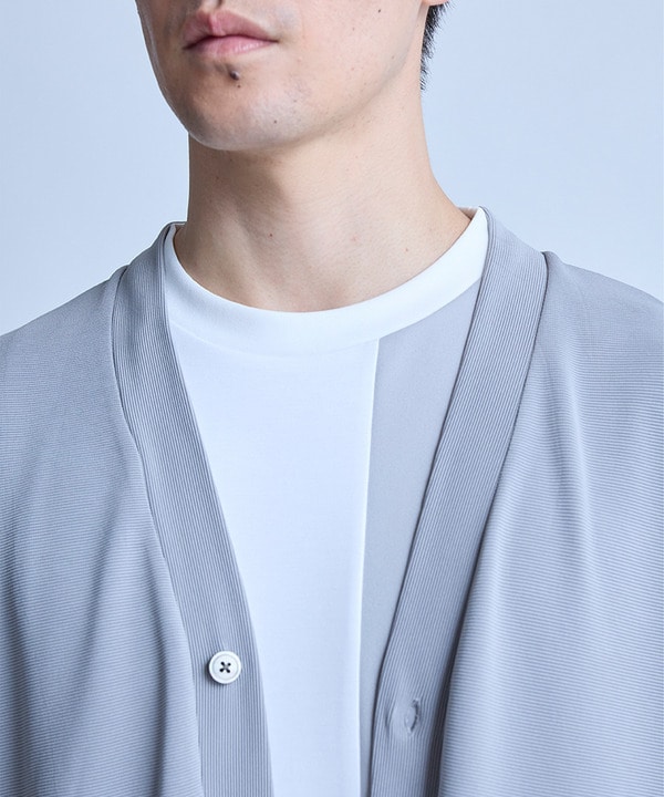 【WEB限定】ストレッチリップルカーディガン＜ストレッチ・マシンウォッシャブル＞ 詳細画像 13