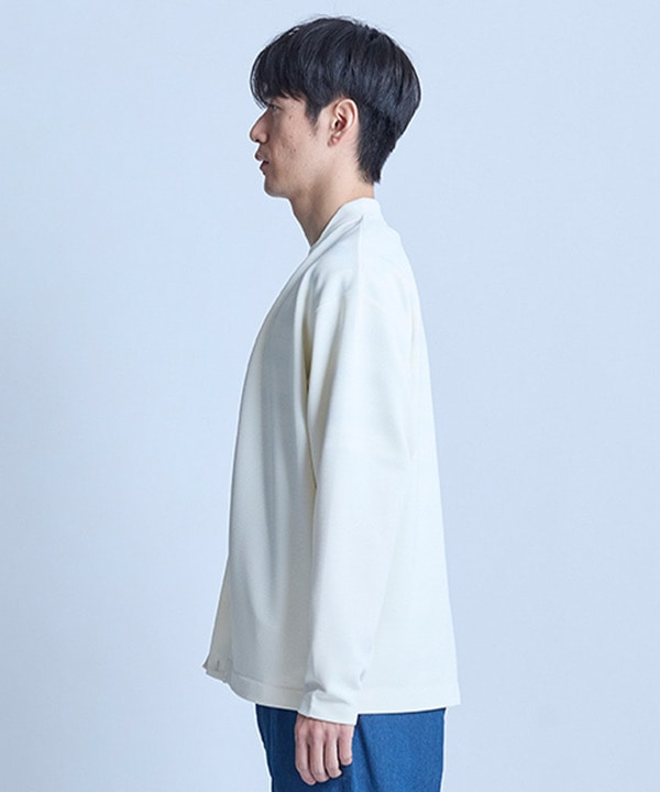 【WEB限定】ストレッチリップルカーディガン＜ストレッチ・マシンウォッシャブル＞ 詳細画像 2