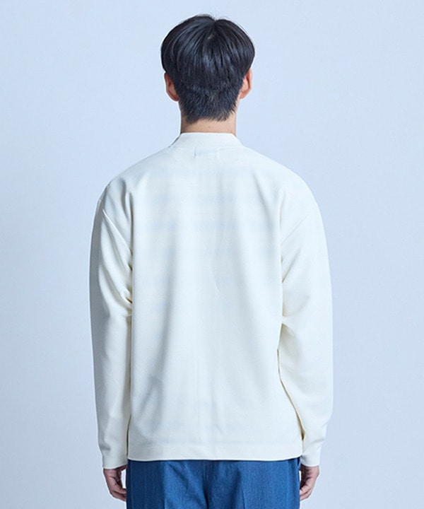 【WEB限定】ストレッチリップルカーディガン＜ストレッチ・マシンウォッシャブル＞ 詳細画像 3