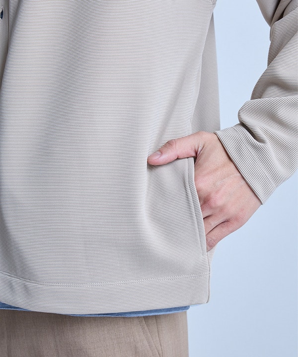 【WEB限定】ストレッチリップルカーディガン＜ストレッチ・マシンウォッシャブル＞ 詳細画像 9