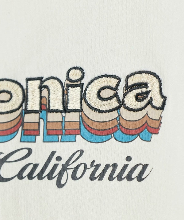 サンタモニカ グラフィック刺繍T〈ストレッチ・ハンドウォッシャブル〉 詳細画像 20