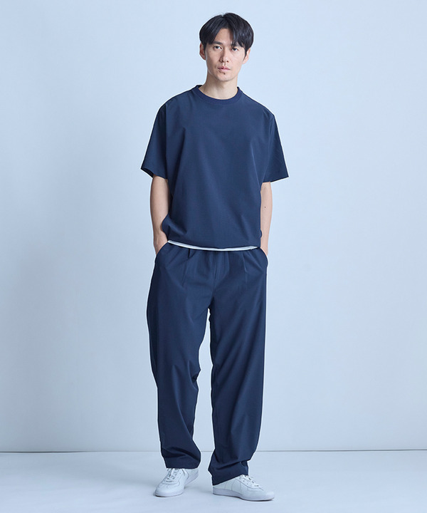 ドットメッシュドローコードTシャツ〈ストレッチ・マシンウォッシャブル・軽量・接触冷感・通気性〉 詳細画像 11