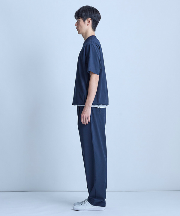 ドットメッシュドローコードTシャツ〈ストレッチ・マシンウォッシャブル・軽量・接触冷感・通気性〉 詳細画像 12