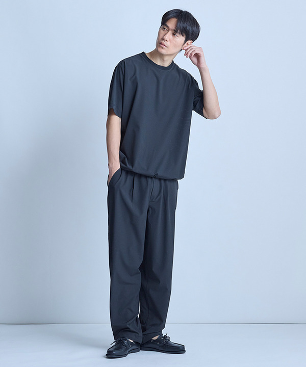 ドットメッシュドローコードTシャツ〈ストレッチ・マシンウォッシャブル・軽量・接触冷感・通気性〉 詳細画像 17