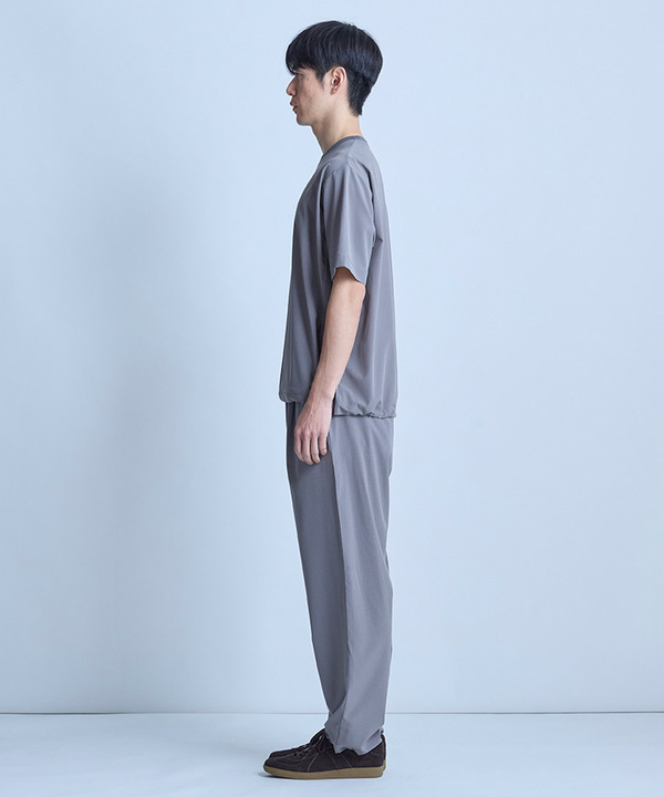 ドットメッシュドローコードTシャツ〈ストレッチ・マシンウォッシャブル・軽量・接触冷感・通気性〉 詳細画像 5