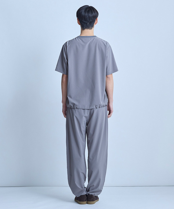 ドットメッシュドローコードTシャツ〈ストレッチ・マシンウォッシャブル・軽量・接触冷感・通気性〉 詳細画像 6