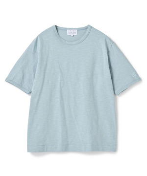 スラブ天竺ロゴ刺繍Tシャツ