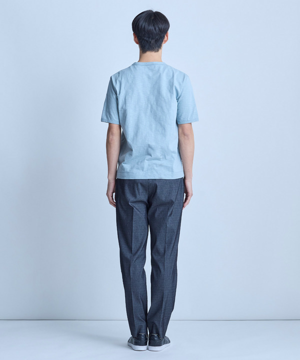 スラブ天竺ロゴ刺繍Tシャツ 詳細画像 15