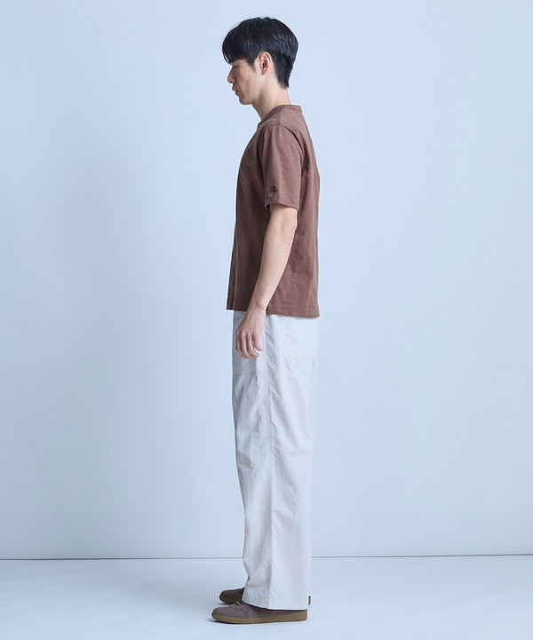 スラブ天竺ロゴ刺繍Tシャツ 詳細画像 19