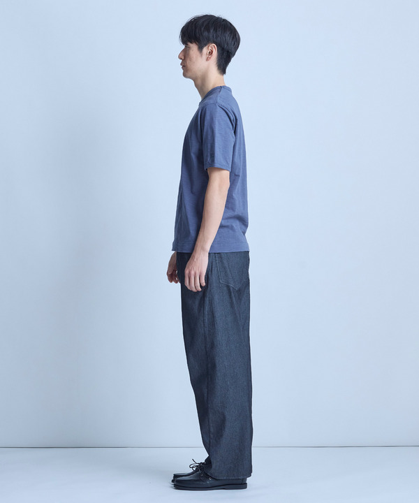 スラブ天竺ロゴ刺繍Tシャツ 詳細画像 24