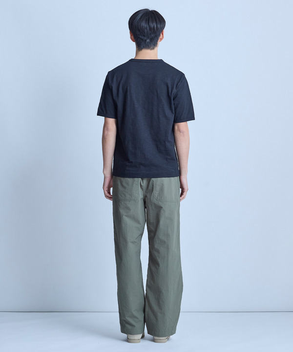 スラブ天竺ロゴ刺繍Tシャツ 詳細画像 35