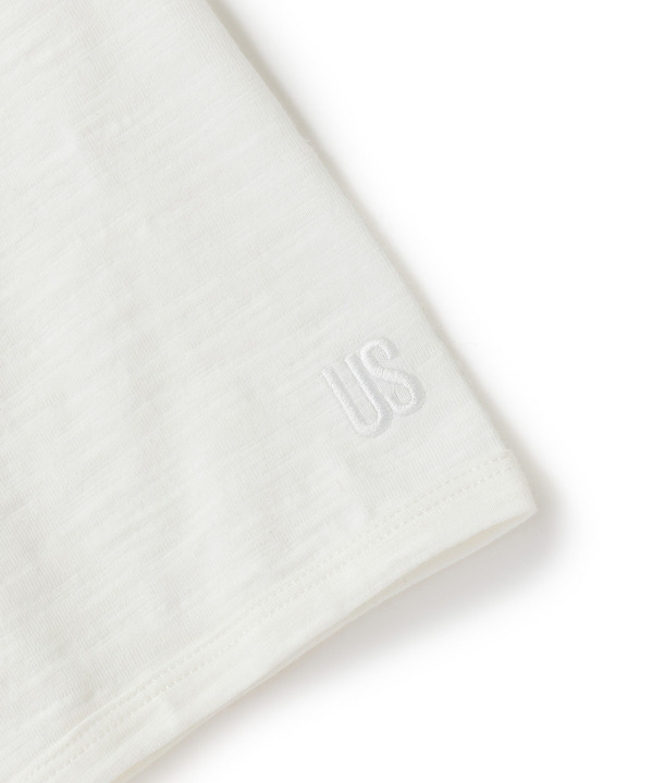 スラブ天竺ロゴ刺繍Tシャツ 詳細画像 36