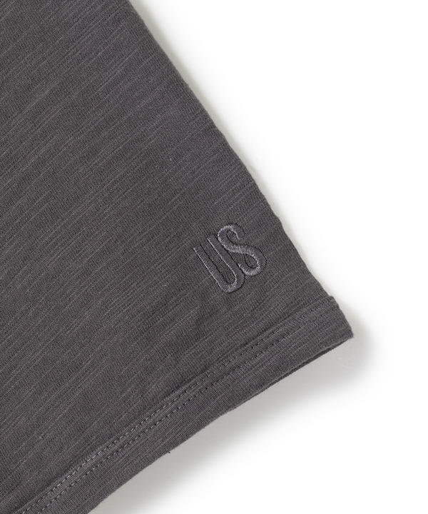 スラブ天竺ロゴ刺繍Tシャツ 詳細画像 41