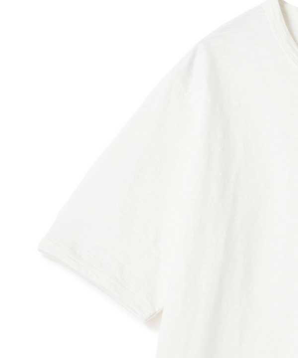 スラブ天竺ロゴ刺繍Tシャツ 詳細画像 46