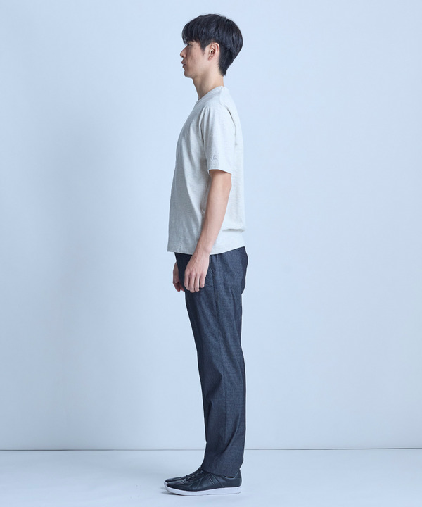 スラブ天竺ロゴ刺繍Tシャツ 詳細画像 9