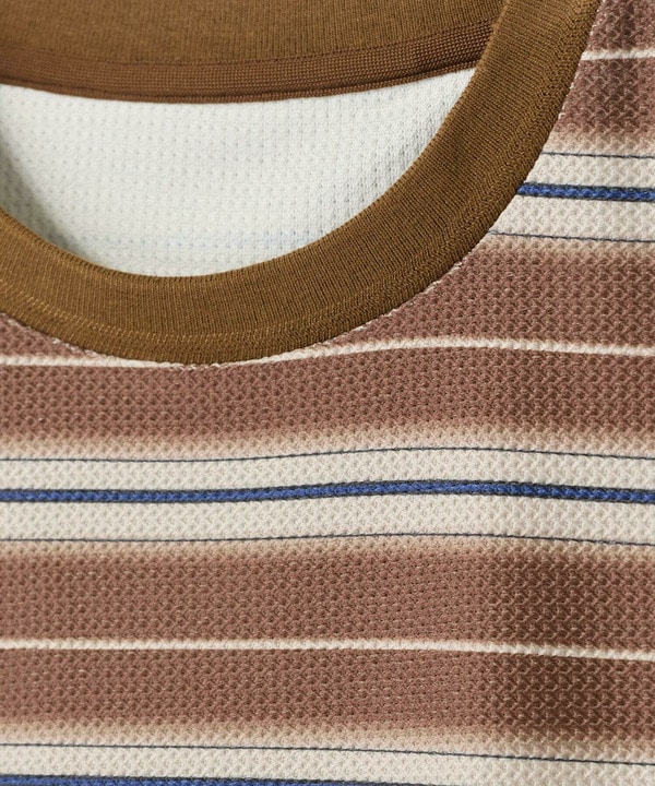 マルチボーダーT〈ストレッチ・マシンウォッシャブル〉 詳細画像 16