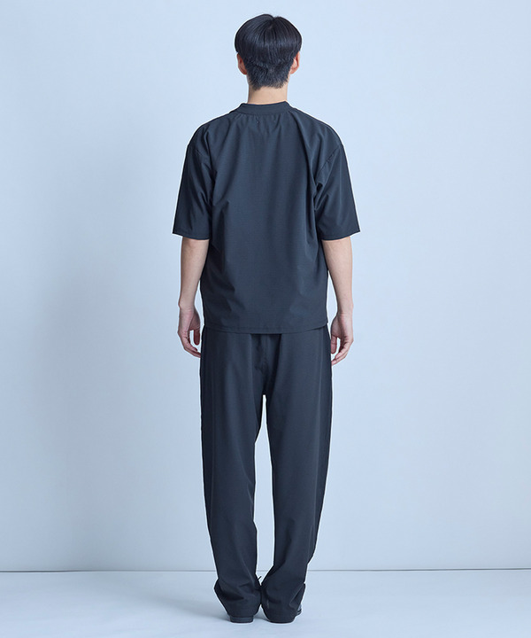 ドットメッシュ5分袖カーディガン〈ストレッチ・マシンウォッシャブル・軽量・接触冷感・通気性〉 詳細画像 17