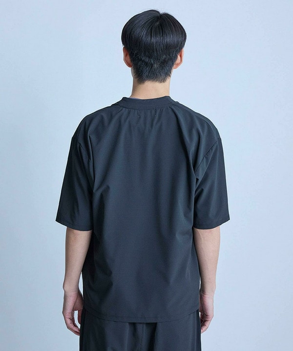 ドットメッシュ5分袖カーディガン〈ストレッチ・マシンウォッシャブル・軽量・接触冷感・通気性〉 詳細画像 22