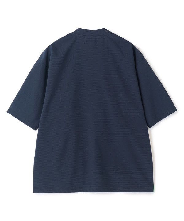 ドットメッシュ5分袖カーディガン〈ストレッチ・マシンウォッシャブル・軽量・接触冷感・通気性〉 詳細画像 30