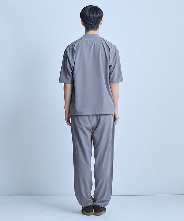 ドットメッシュ5分袖カーディガン〈ストレッチ・マシンウォッシャブル・軽量・接触冷感・通気性〉 詳細画像 5