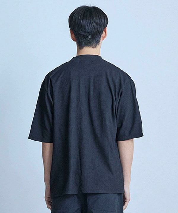 【WEB限定】シア―5分袖ボタンレスカーディガン＜ストレッチ・ハンドウォッシャブル・接触冷感・通気性＞ 詳細画像 23